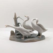 Lladro &quot;Geese Group&quot; Figurine, 4549, Spanish Porcelain, Vintage 1970s, R... - $32.53
