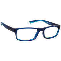 Nike Men&#39;s Eyeglasses 7090 411 Live Free Matte Blue Rectangular Frame 53[]17 140 - £117.33 GBP
