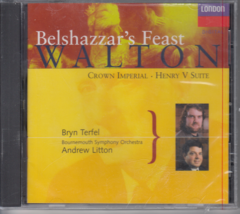 Walton Belshazzar&#39;s Feast Bryn Terfel, Andrew Litton (CD) Classical BMG ... - $5.87