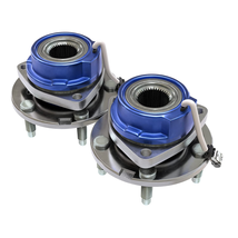 Front Wheel Hub Bearing Assembly - Set of 2 - Compatible with Chevy, Buick, Cadi - £79.35 GBP