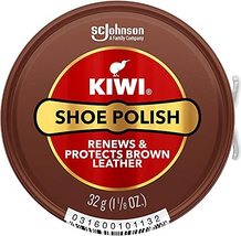 Kiwi 10113 1-1/8 Oz Brown Shoe Polish - $11.15