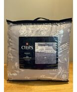 Chaps Ralph Lauren Comforter King Set Beaumont Gray White Reversible Vin... - $3,461.36 MXN