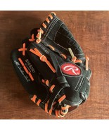 Rawlings Savage S105NO 10.5&quot; Youth Baseball Glove Leather LH Throw Black... - $19.79