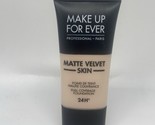 make up for ever matte velvet skin Full Coverage Foundation Y205~NEW~AUT... - $24.74