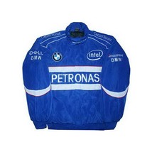 BMW Petronas Blue with White Jacket | NASCAR jacket | Gift jacket | embr... - $179.97