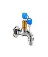 Anti Theft Brass Faucet With Lock Key Outdoor Anti Theft Faucet Size A - £18.05 GBP