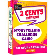 QUOKKA 2 Cents Game Night Story Card Improv Game 60 Cards 3-8 Players - $178.97 QUOKKA 2 Cents Game Night Story Card Improv Game 60 Cards 3-8 Players - $178.97 MXN