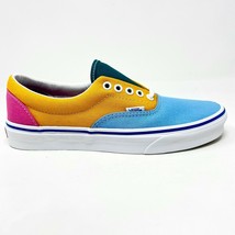 Vans Era (Canvas) Multicolor Bright Orange Blue Womens Casual Shoes Sneakers - £41.09 GBP