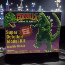 Godzilla King Of The Monsters Model Kit Lindberg '95 Factory Sealed Snap Fit Vtg - £45.34 GBP