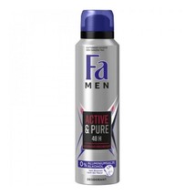 Fa Men ACTIVE &amp; PURE deodorant spray 150ml- FREE SHIPPING - £7.49 GBP