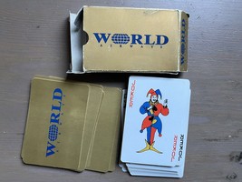 Mazzo di carte da gioco World Airways - $7.10