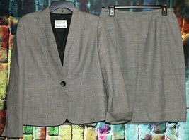 Women&#39;s Mary Kay By Brookhurst Inc Lined Wool 2 Piece Skirt Size 12R &amp; Jacket 8R - £33.31 GBP