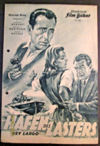 Humphrey Bogart,Lauren Bacall (Key Largo) Rare Orig, 1948 Vintage Movie Program - £97.38 GBP
