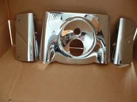 Harley triple tree cover kit CHROME NEW 66440-05 - $99.00
