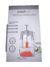Scharfpro Vertical Vegetable Spiralizer Includes 3 Blades Slice Shred New - $288.54 MXN