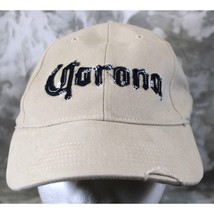 Corona Beer Hat Distressed Ball Cap Save Water, Drink Corona Embroidered - £4.71 GBP