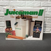 Juiceman II The Classic Professional Fruit and Vegetable Juicer JM-2 open box - $56.21