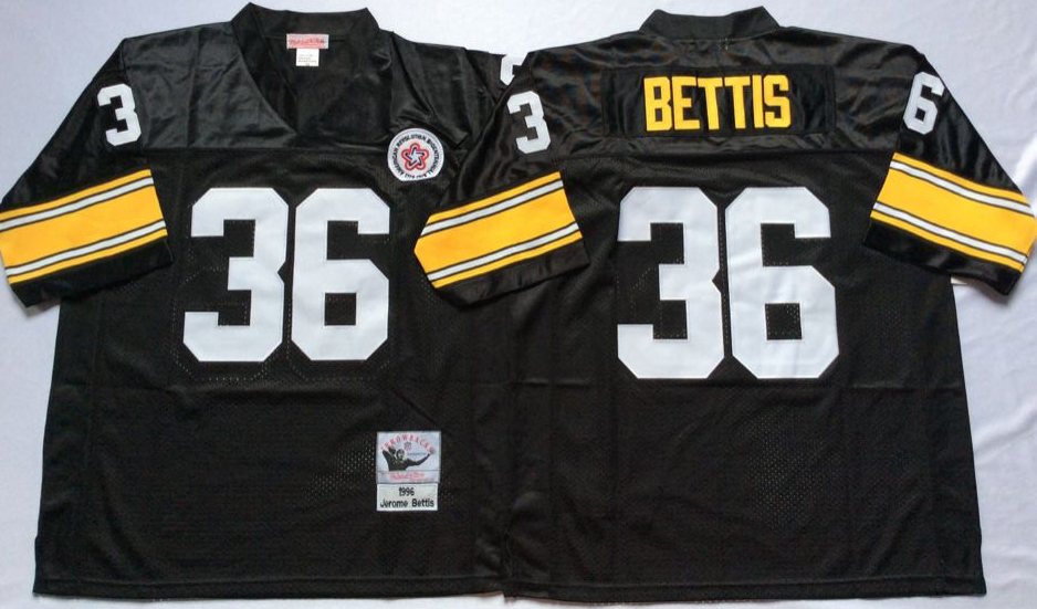 #36 Jerome Bettis Black Jersey - $45.00