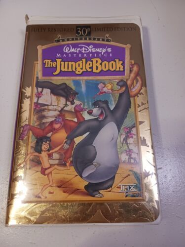 Primary image for Walt Disney's Masterpiece 30th Anniversary The Jungle Book Limited Ed. VHS Tape