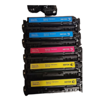 Lot of 5 Xerox Toner Cartridges Compatible with HP CE411A CE413A CE412A ... - £63.69 GBP
