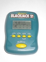 Radica 1997 Pocket Blackjack 21 Hand Held Electronic Game - $9.99