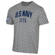 Champion Men&#39;s USN 1775 Eagle Heritage Printed Tee Grey &quot;Choose Sz&quot; NEW W TAG - $35.00