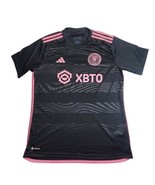 Adidas Soccer 23/24 Inter Miami Away Jersey Pink Black AeroReady Size Large - €38,19 EUR