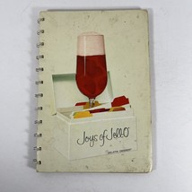 Joys of Jell-O Gelatin Dessert Cookbook 1963 PB Spiral Bound Illustrated - £6.30 GBP