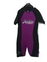 1 Pc Hobie by Stearns Youth Boys Purple Black Shortie Wetsuit Jumpsuit S... - £31.54 GBP