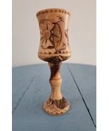 Vintage Hand Carved Olive Wood Communion Chalice/Cup - €24,85 EUR