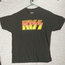 Kiss Rock Band Shirt Tee Mens Black Graphic Print T-Shirt - £8.71 GBP