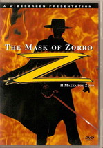 The Mask Of Zorro (Banderas, Anthony Hopkins, Catherine Zeta-Jones) R2 Dvd - $11.98