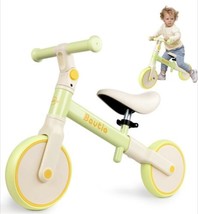 Balance Bike 1 2 3 Year Old Up To 55lb Practice Bicycle Boy Girl Adjusta... - £37.41 GBP