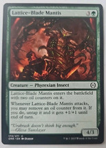 MTG Magic The Gathering Card Lattice-Blade Mantis Creature Phyrexian Ins... - £3.71 GBP