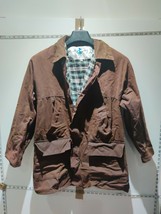 Hi-Diver Wax Jacket Men&#39;s Size S Brown Country Farming Shooting Hunting - $35.69