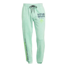 Star Wars Men’s Graphic Joggers, Green Wash Size 2XL - $31.67