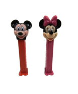 Vintage PEZ Disney Mickey Mouse Minnie Mouse Candy Dispensers Hungary Lot Of 2 - $14.97
