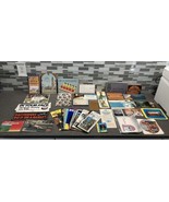 Lot Of Vintage Travel Brochures, Postcards, Maps, Books, Stickers Air Ma... - $456.71 MXN