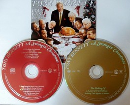 Tony Bennett - A Swingin&#39; Christmas (CD &amp; DVD Set Deluxe Edition) VG++ 9/10 - £7.16 GBP