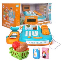 Interactive Toy Cash Register For Kids - Sounds &amp; Early Learning Play - Handheld - £39.33 GBP