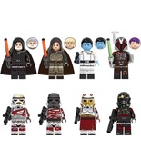 8pcs Star Wars Ahsoka Baylan Skoll Shin Hati Thrawn Guard Minifigures Set - £15.17 GBP