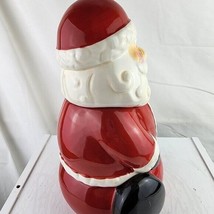 Santa&#39;s Workshop Dolomite Candy Santa Jar NWT - $23.76