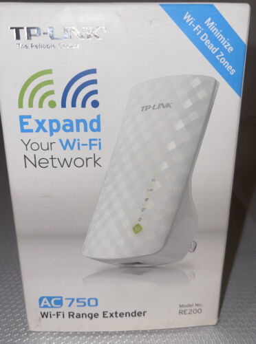 TP-Link RE200 AC750 Wireless Dual Band WiFi Range Extender, Repeater, Booster - $39.55