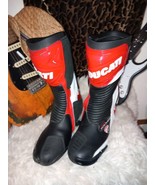 Ducati TCX  RSC Motorcycle Boots Size 45- reasonable wear on right shoe*... - £156.45 GBP