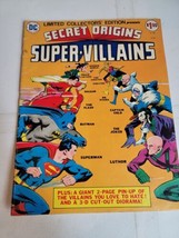 Secret Origins Super Villains C-39  1st New Black Adam 1975 Vintage DC C... - $83.29