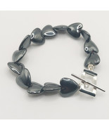 Pretty Hematite Hearts Bracelet - £19.40 GBP