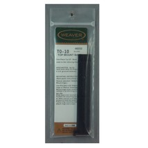 Weaver Top Mount Scope Base #TO-09, Gloss Black - $9.28