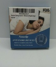 4PC Silicone Magnetic Anti Snore Nose Clip Stop Snoring Apnea Aid Device Stopper - £12.53 GBP