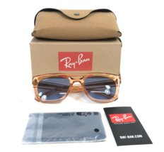 Ray-Ban Sunglasses RB4426 PHIL 6686/8F Transparent Orange with Blue Gradient - $84.14