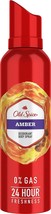 Old Spice Amber Deodorant  Body Spray Perfume for Men 140ml 1 Pcs  - £17.42 GBP